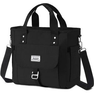 Lunch Bag for Women Men, Insulated Lunch Cooler Bag Lunch Box with Side Pockets